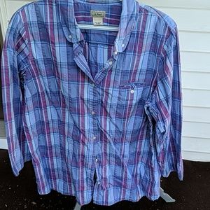 Women's Plaid (Blue Purple) (L.L. Bean)
